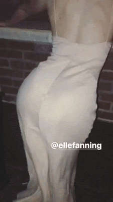 Elle Fanning Shaking That Little Ass NSFW