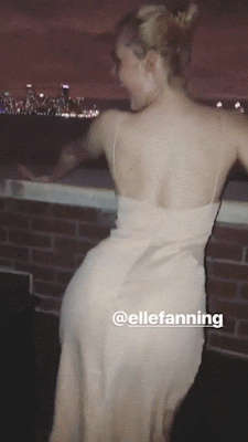 Elle Fanning Shaking That Little Ass NSFW