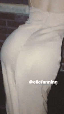 Elle Fanning Shaking That Little Ass NSFW