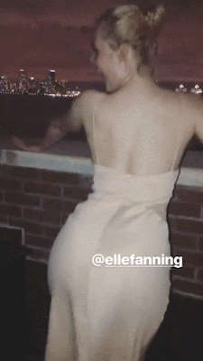 Elle Fanning Shaking That Little Ass NSFW