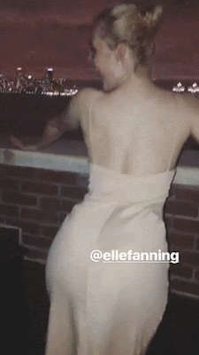 Elle Fanning Shaking That Little Ass NSFW