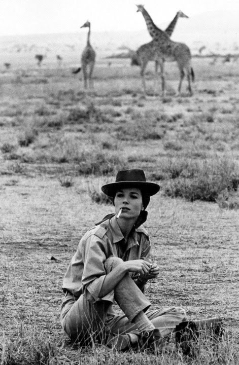 Elsa Martinelli On A Safari NSF