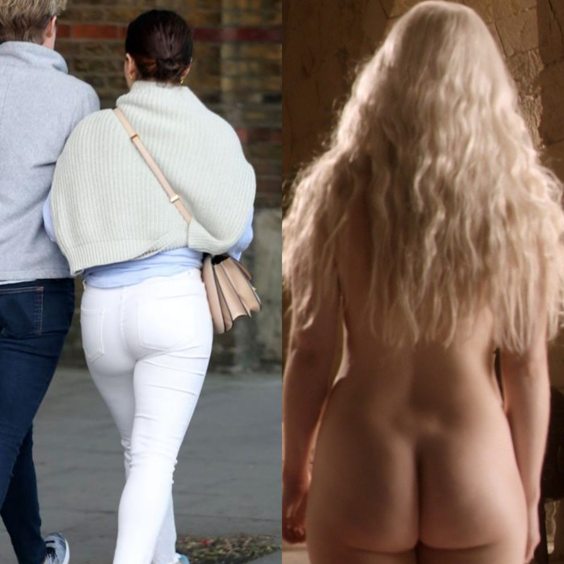 Emilia Clarke From Behind NSF