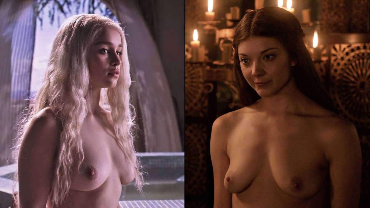 Emilia Clarke Natalie Dormer Boobies NSFW