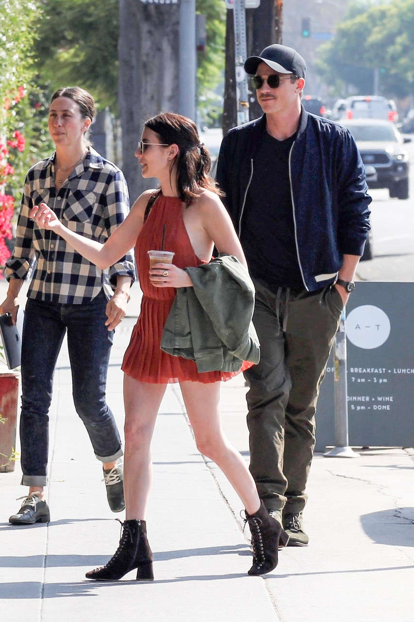 Emma Roberts Goes Braless For Her Burger NSF