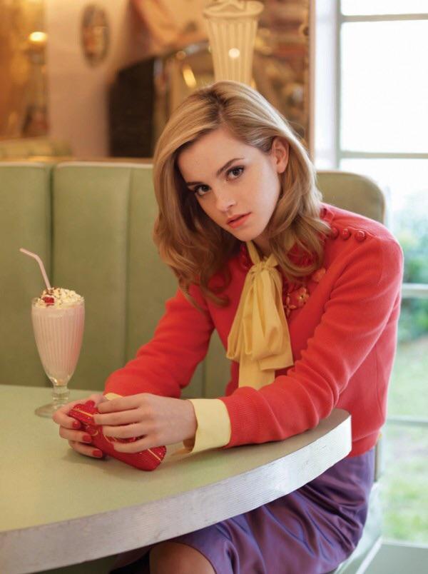 Emma Watson In 50s Fashion NSF