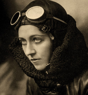 English Aviator Amy Johnson Circa 1930s NSF