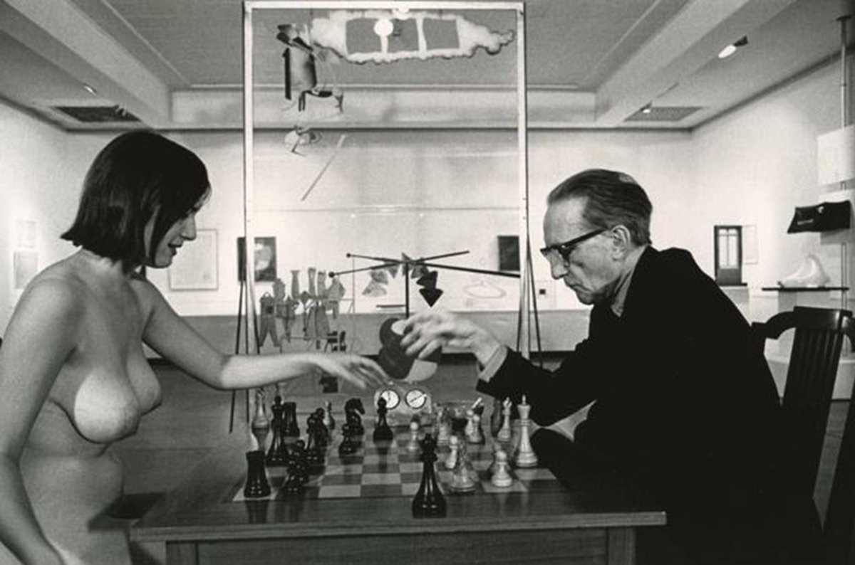 Eve Babitz 1943 2021 Playing Chess NSFW