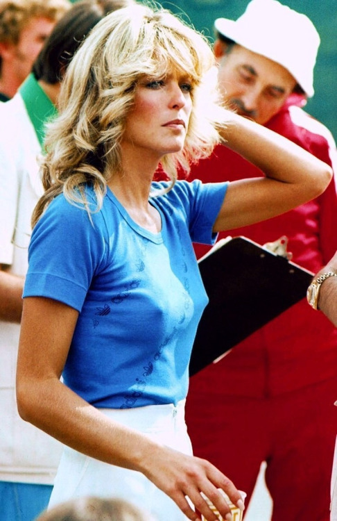 Farrah Fawcett During Battle Of The Network Stars 1976 NSF