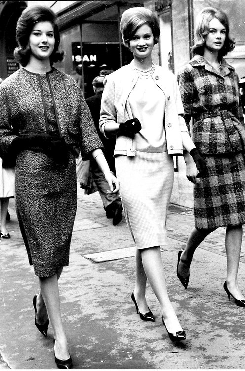 Fiona Laidlaw Thompson Celia Hammond And Jean Shrimpton 1960 NSF