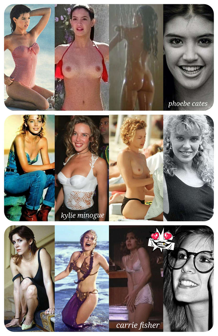 Flashback Friday Phoebe Cates Kylie Minogue Andamp Carrie Fisher NSF