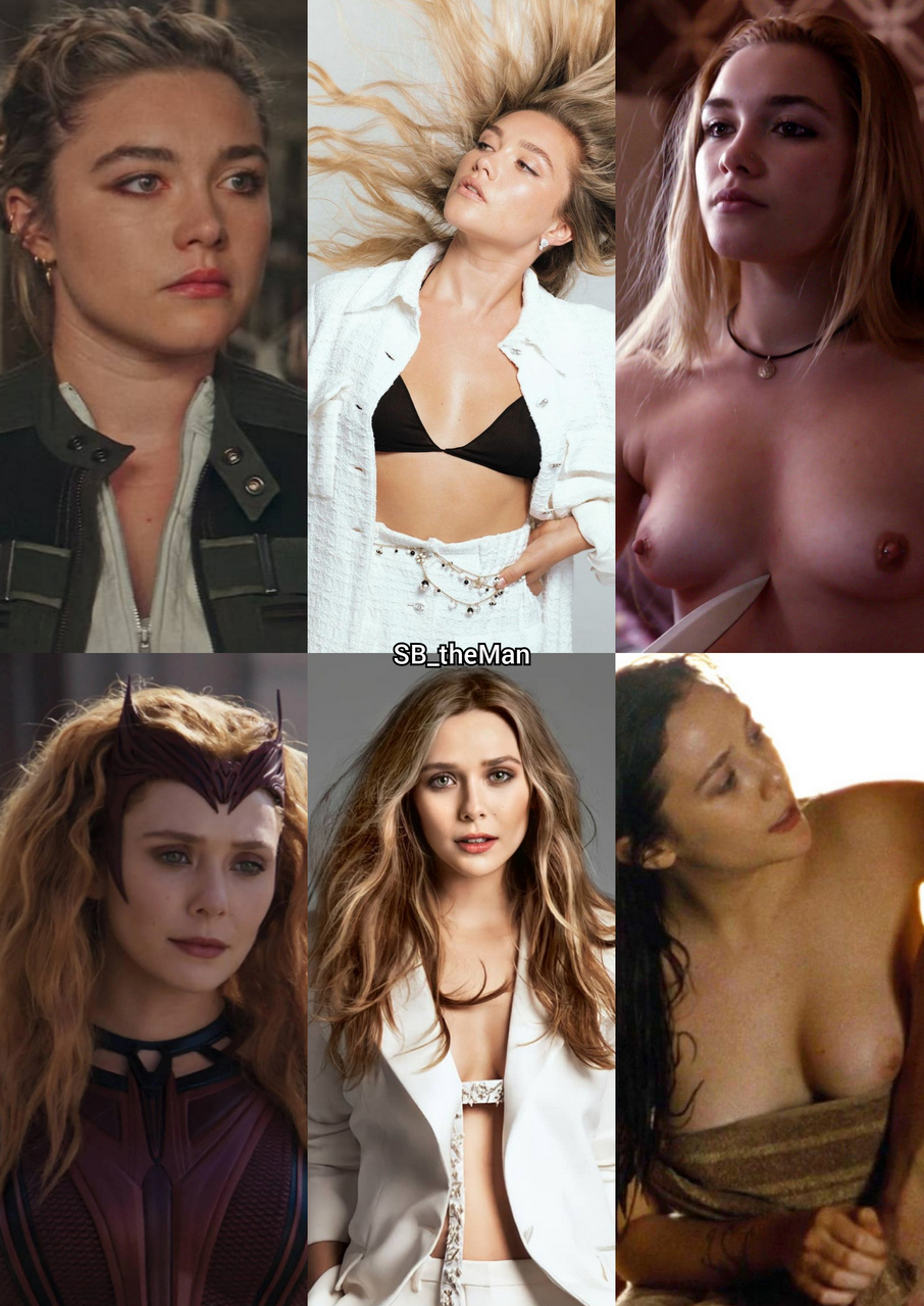 Florence Pugh And Elizabeth Olsen NSFW