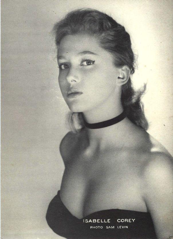 French Actress And Model Isabelle Corey Circa 1958 NSF