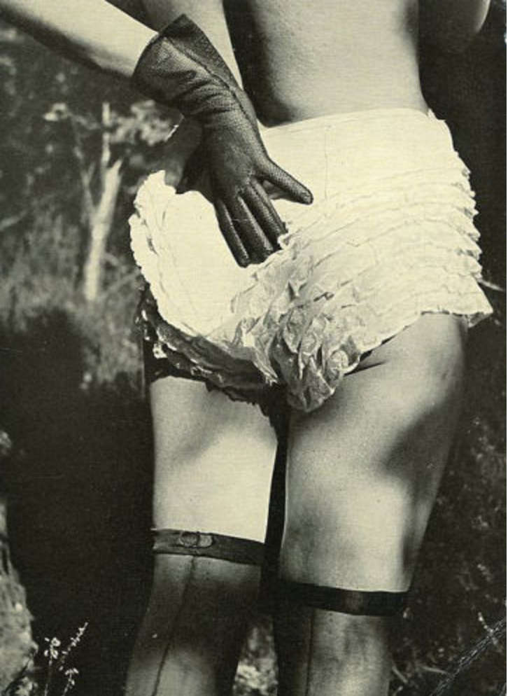 Frilly Knickers Photograph From Velvet Eden 1932 NSF