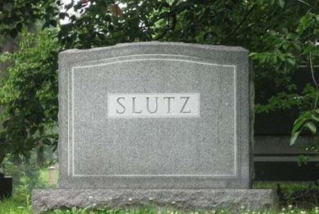 Funny Names On Tombstones NSFW