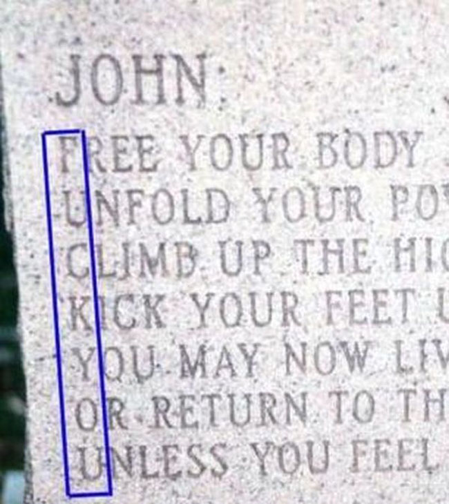 Funny Names On Tombstones NSFW