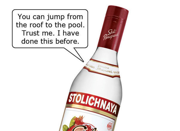 Funny Things Alcohol Say NSFW