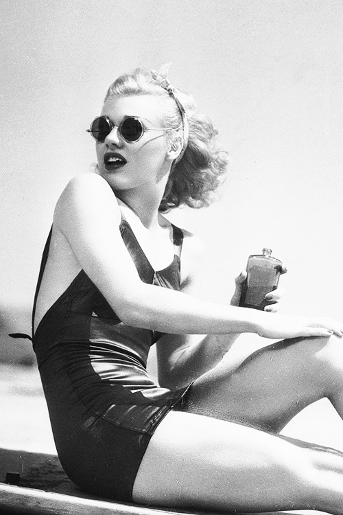 Ginger Rogers At The Beach 1936 NSF