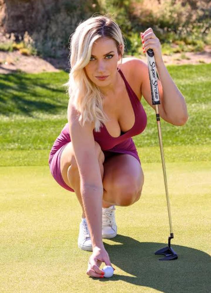 Golf Played Turned Insta Thot Paige Spiranac Got Some Heavy Bangers Big Tit