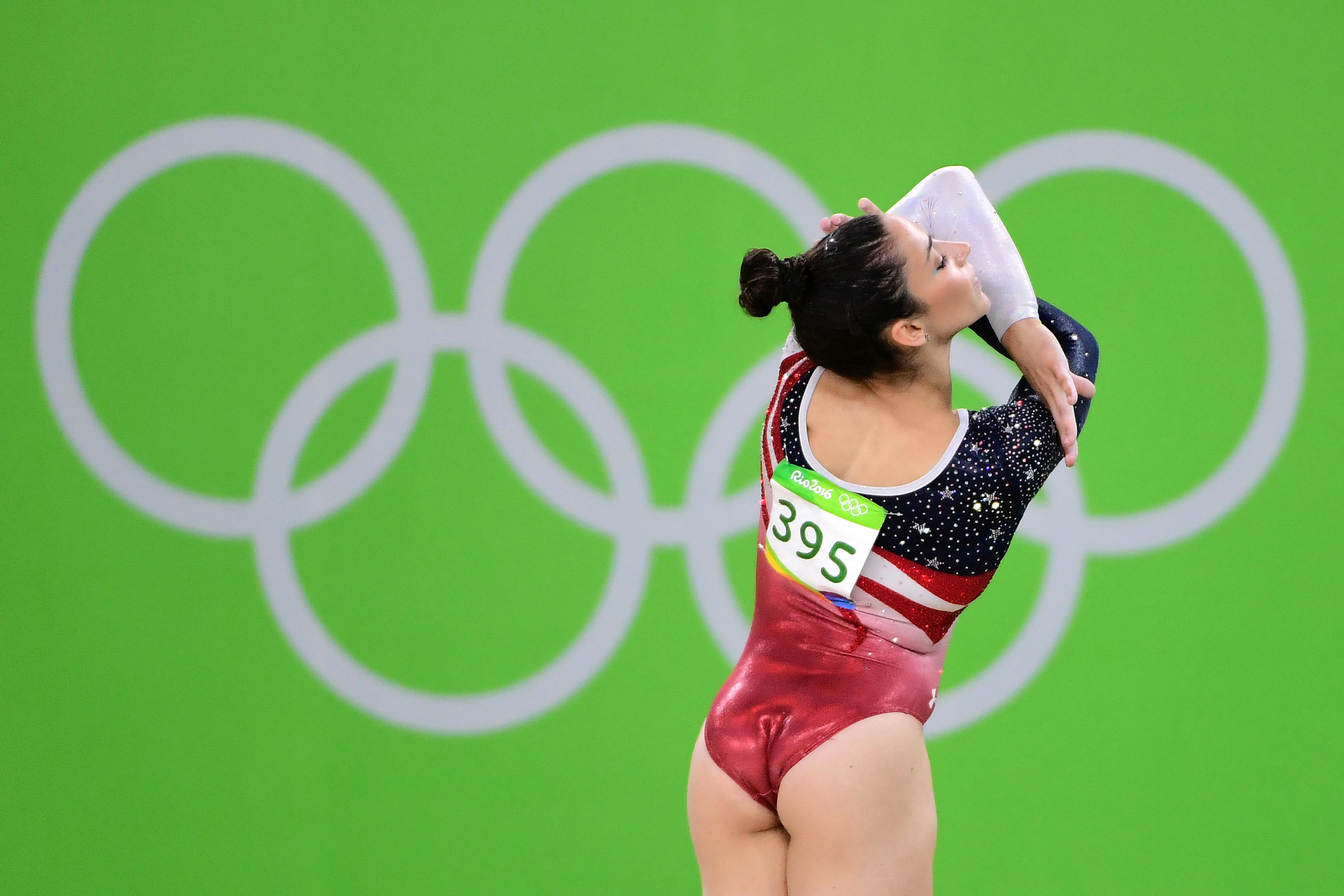 Gymnast Aly Raisman At The Oly