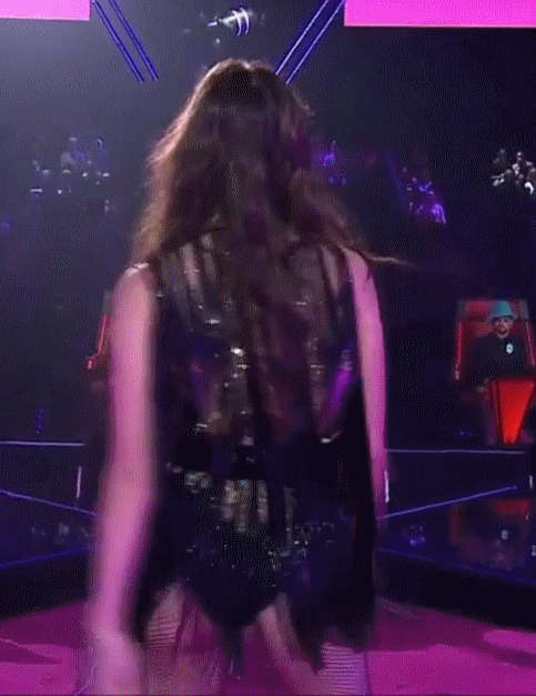 Hailee Steinfeld At The Voice Australia Gif Ass