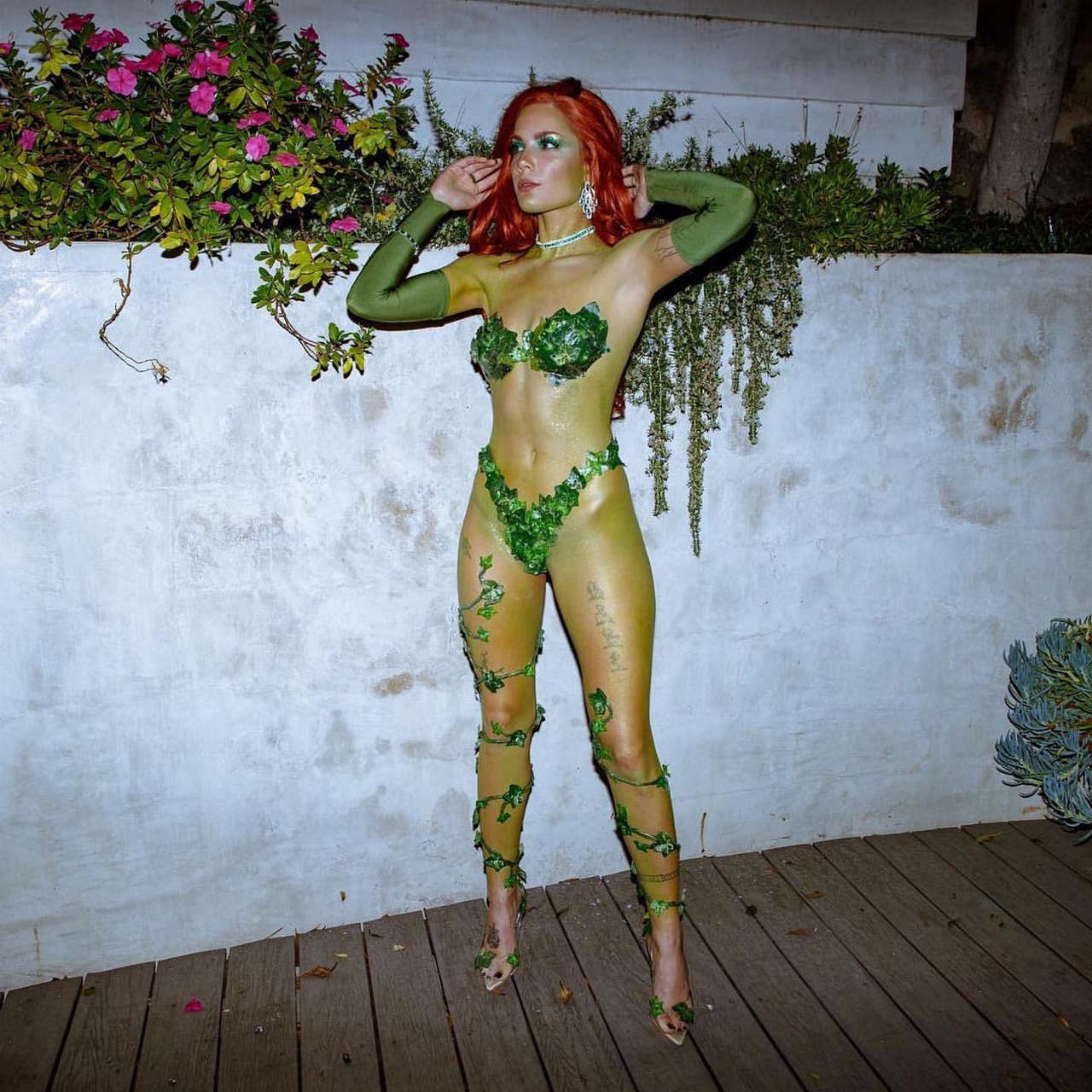 Halsey As Poison Ivy NSFW