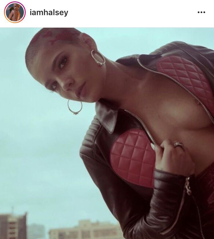 Halsey On Insta NSFW