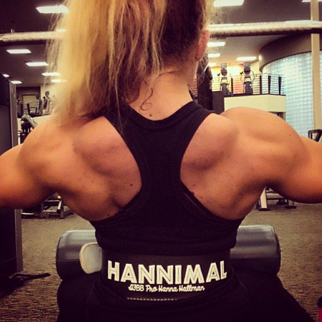Hanna Hallman Muscles