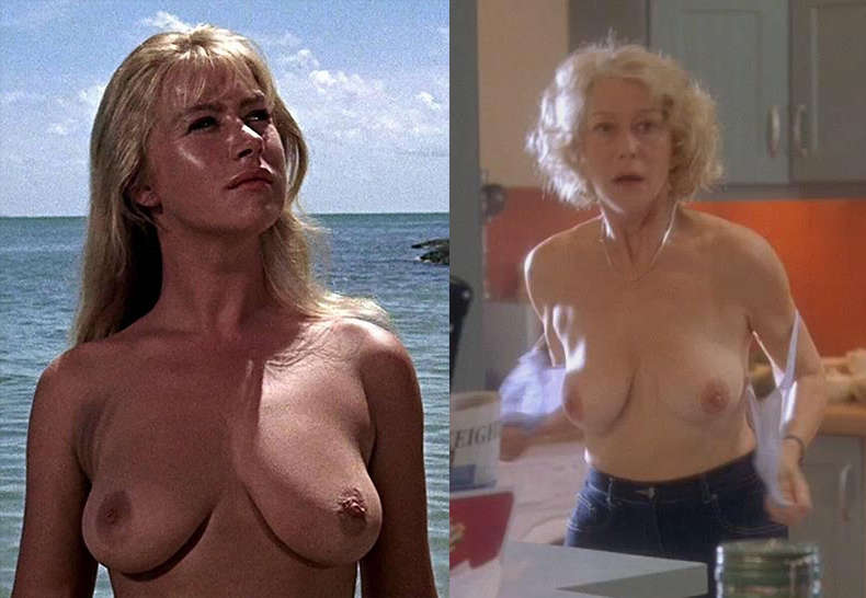 Hellen Mirrens Tits At Age 24 And Age 58 NSFW