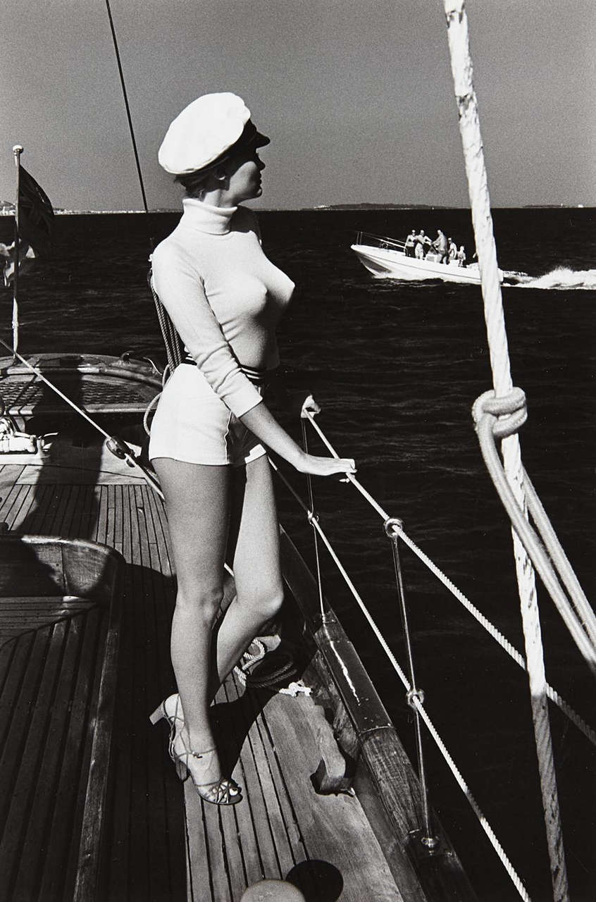 Helmut Newton Winnie Off The Coast Of Cannes 1975 NSF
