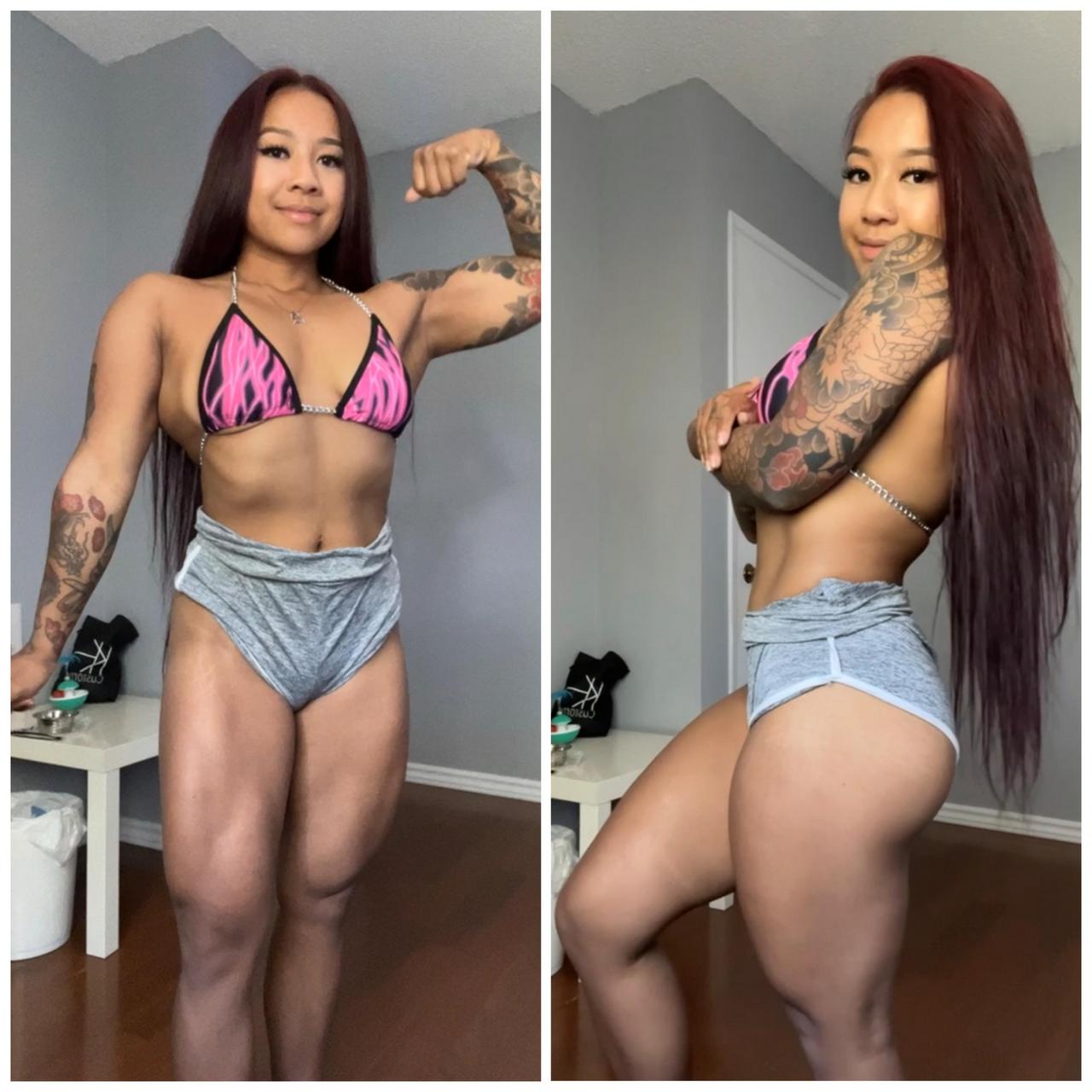 High School Wrestler Turned Gym Girl NSFW