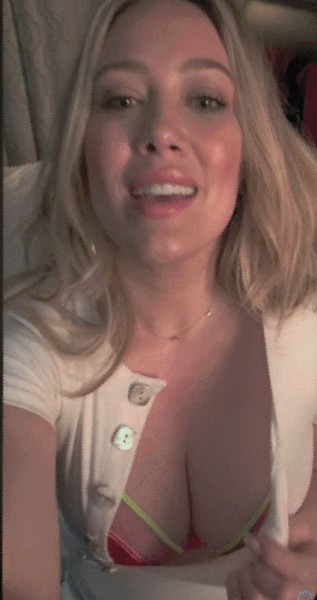 Hilary Duff Showing Off The Girls NSFW