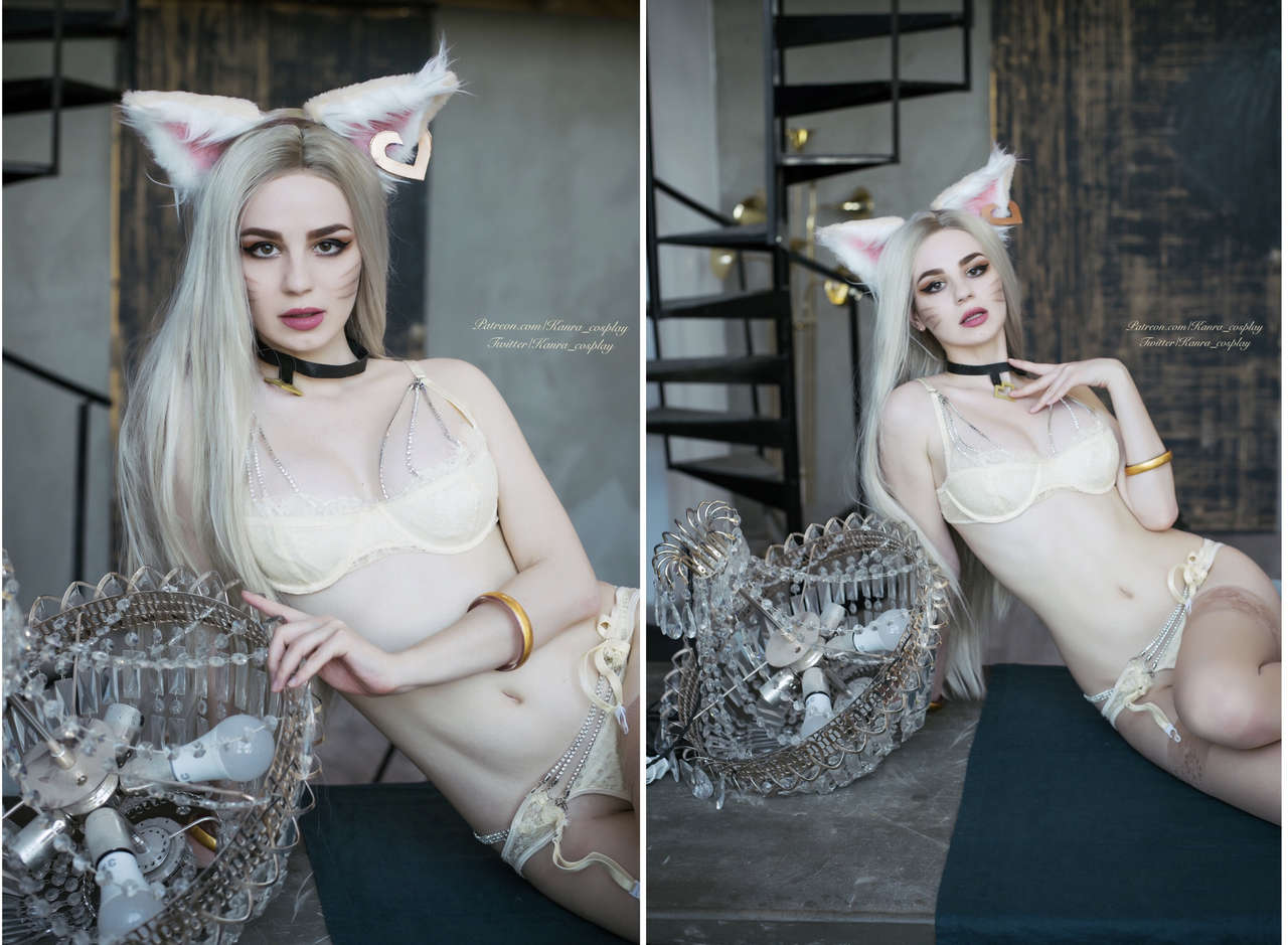 Im Your Golden Foxy Baby Ahri By Kanra Cosplay Self Nud