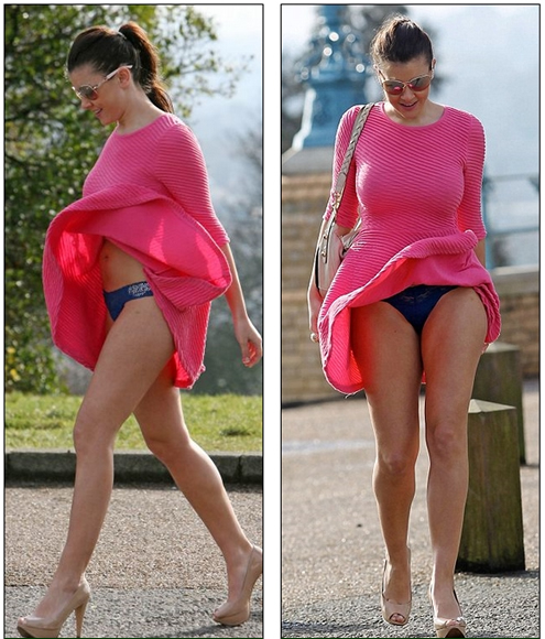 Imogen Thomas Ops No Panties NSFW