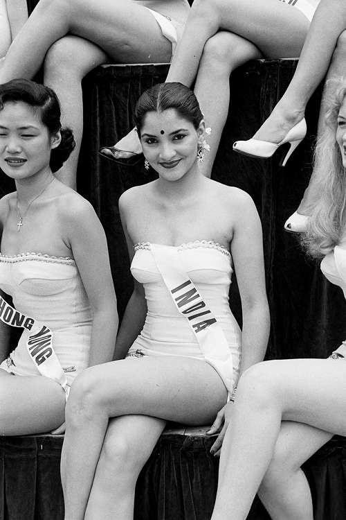 Indrani Rahman At The Miss Universe Pageant Photo By George Silk 1952 NSF