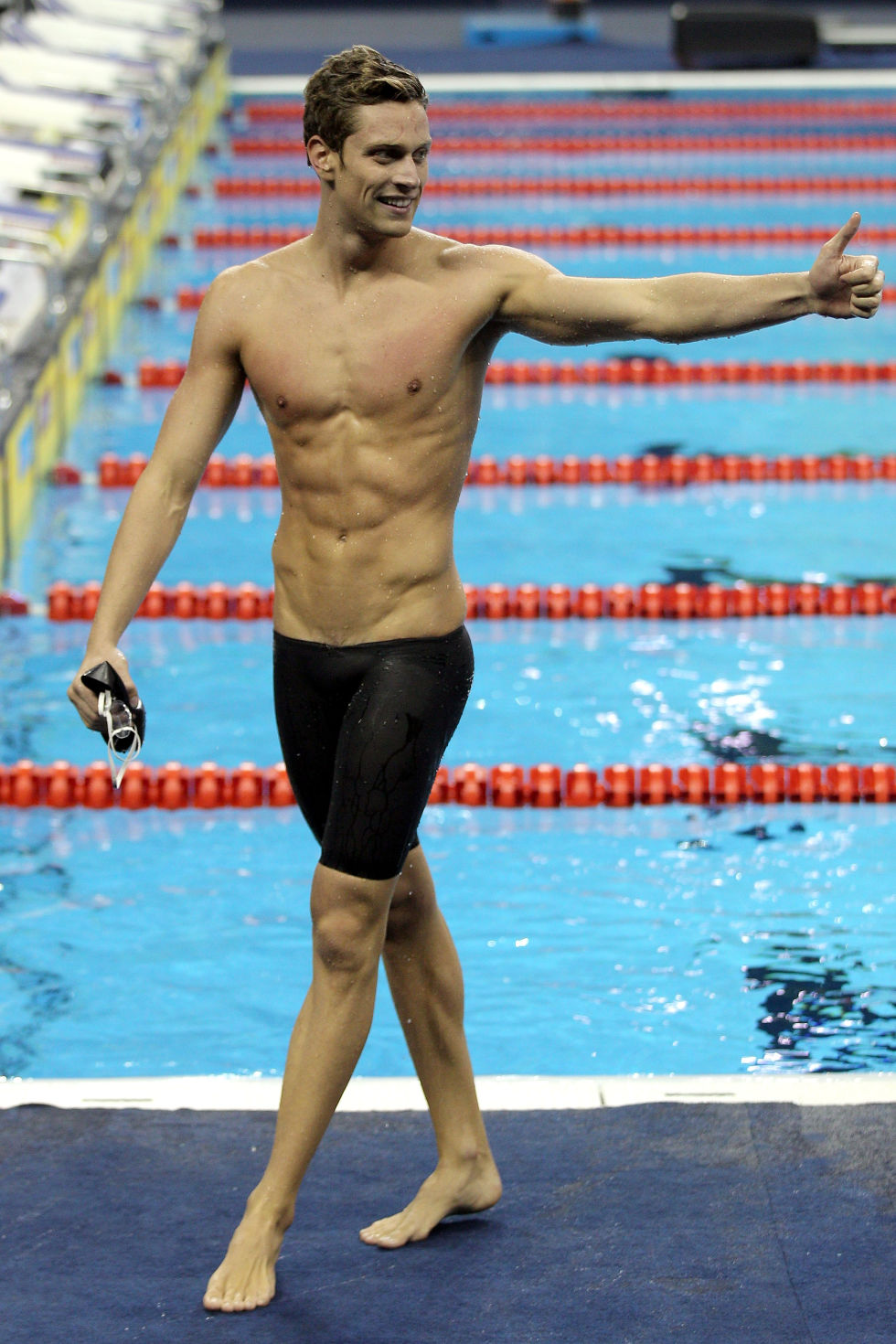 Italian Swimmer Luca Dott