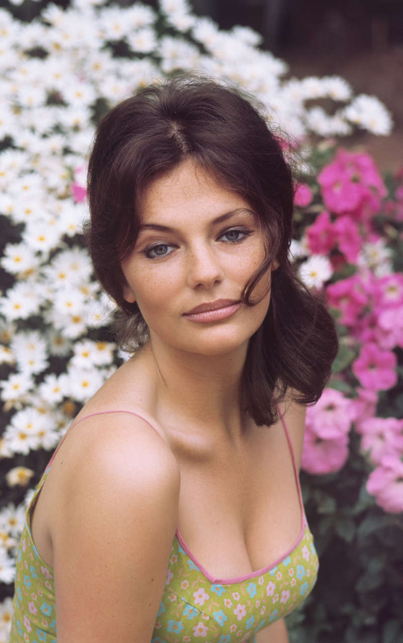 Jacqueline Bisset Looking Lovely Among The Flowers NSF