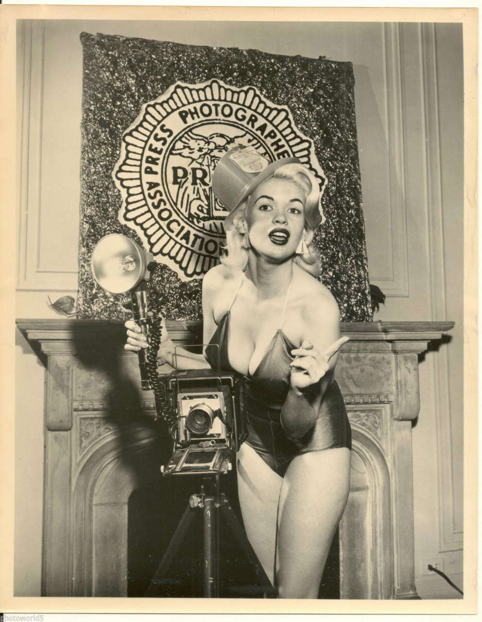 Jayne Mansfield Showing Some Love For The Men Behind The Cameras NSF