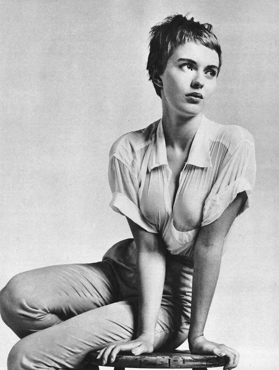 Jean Seberg 1958 Im Breathless NSF