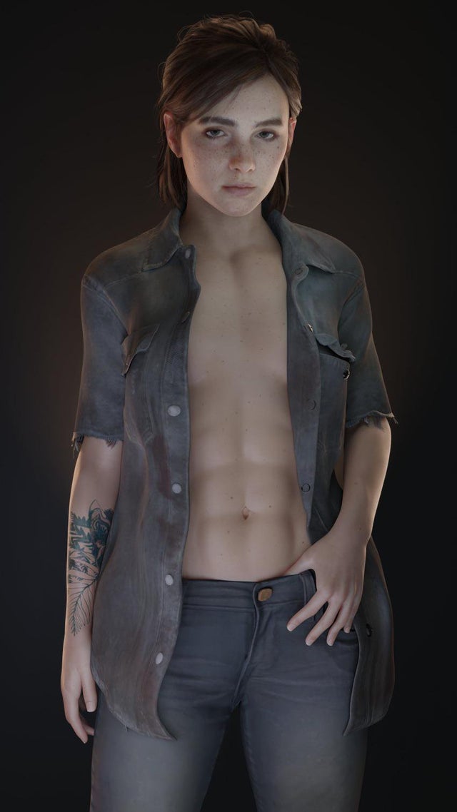 Jerk Off To Ellie From The Last Of Us 2 NSFW