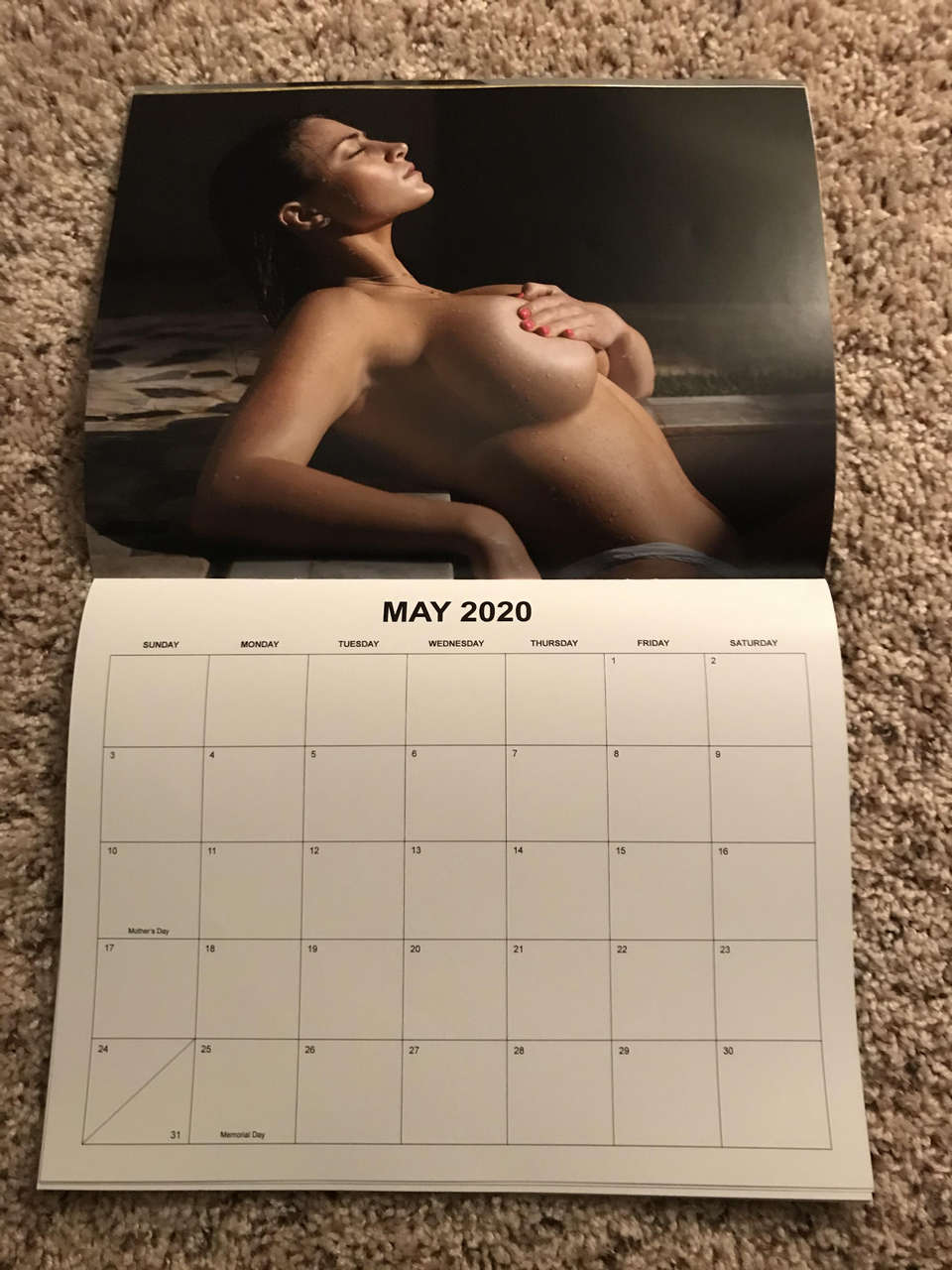 Jessica Bartlett 2020 Calendar NSFW