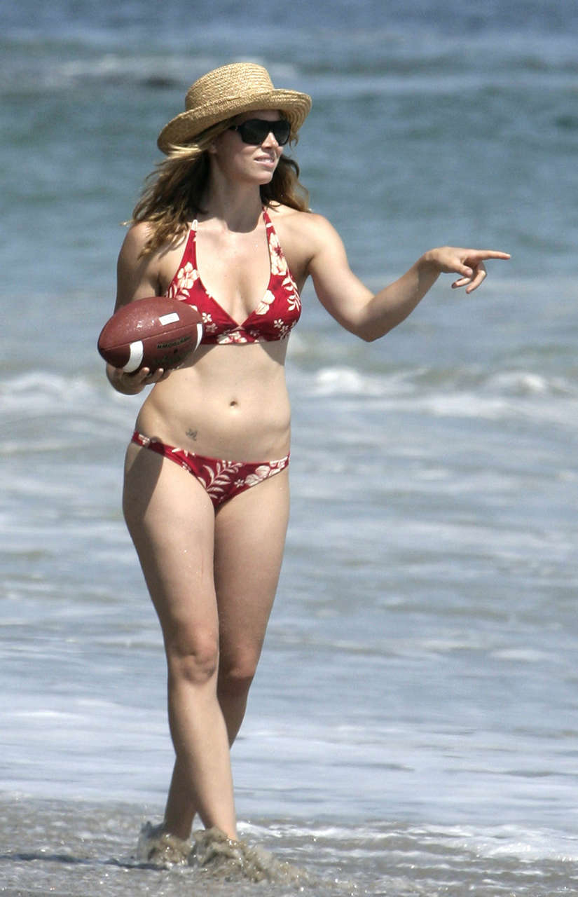 Jessica Biel In Tiny Bikini NSFW