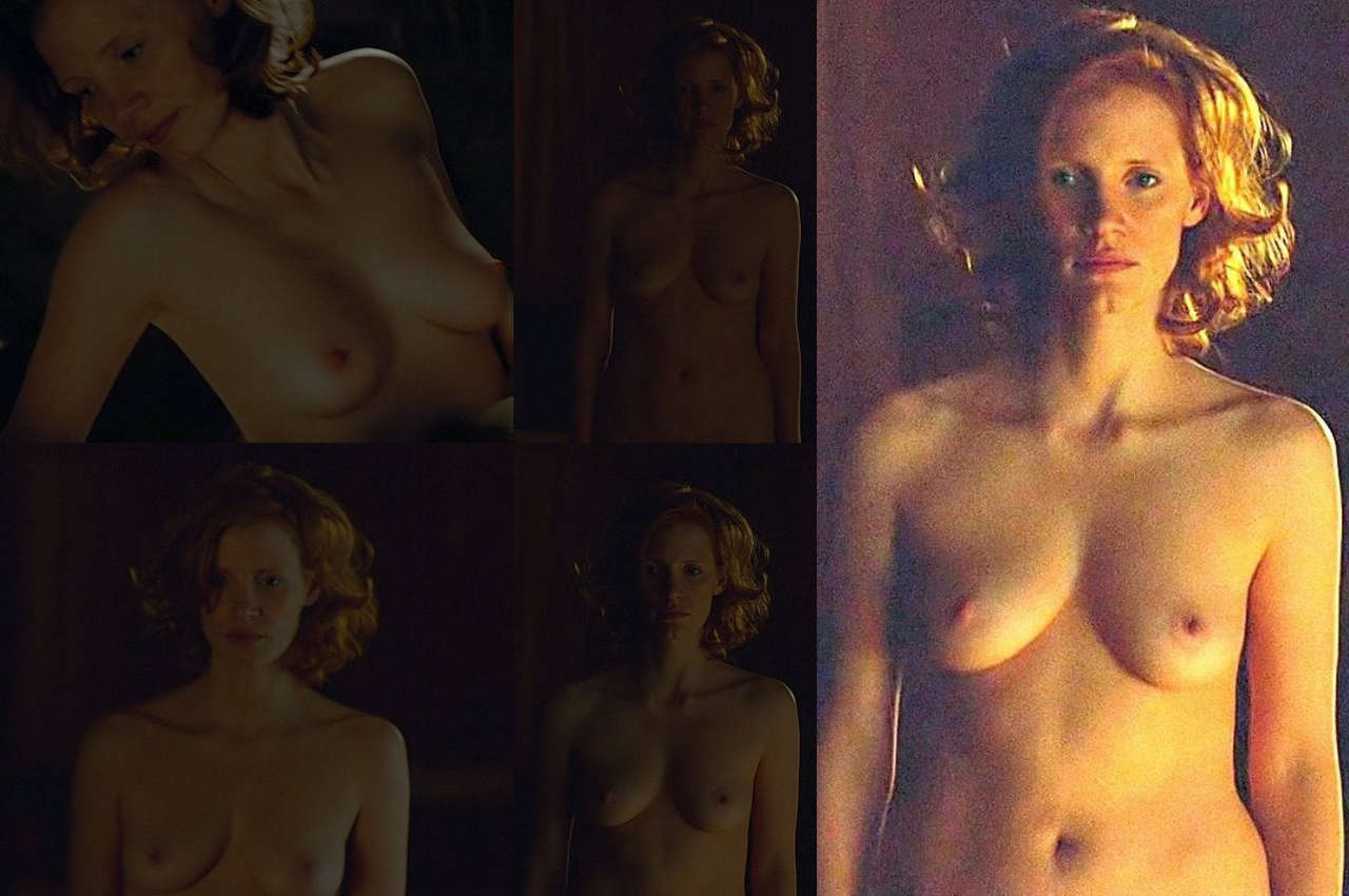 Jessica Chastain Topless And Brightened In Lawless NSFW