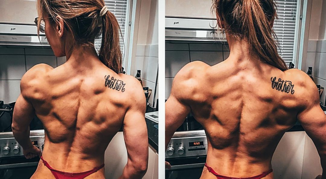 Jessica Silfvernagel Muscles