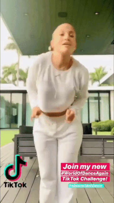 Jlo Tiktok Workout Gif Abs