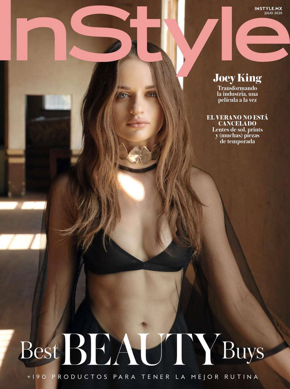 Joey King Sexy Abs On The Cover On Instyl