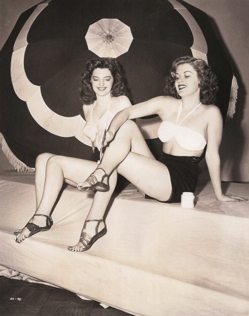 Julie London And Barbra Bates In 1926 NSF