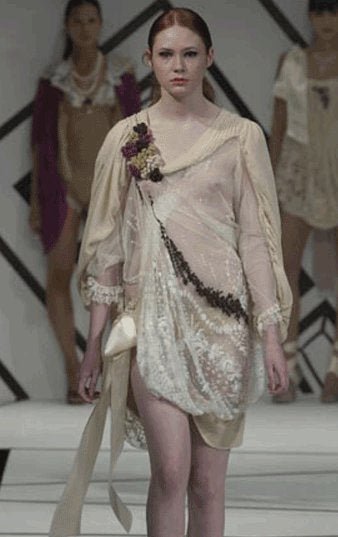 Karen Gillan 2007 Graduate Fashion Show NSFW