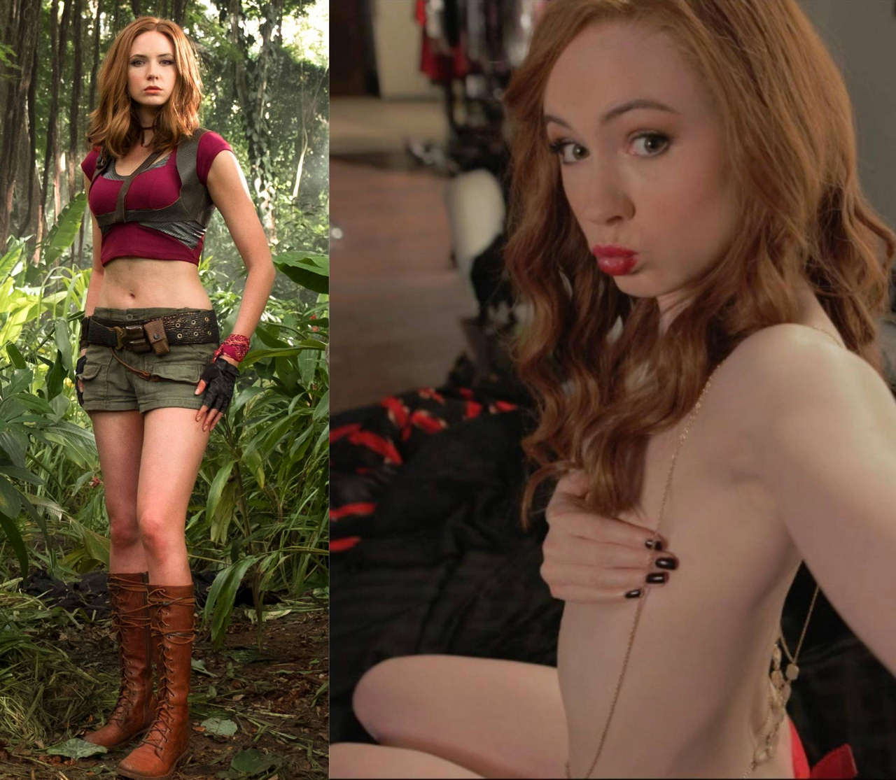 Karen Gillan Is One Of The Sexiest Celebrities Out There NSFW On Off NSFW