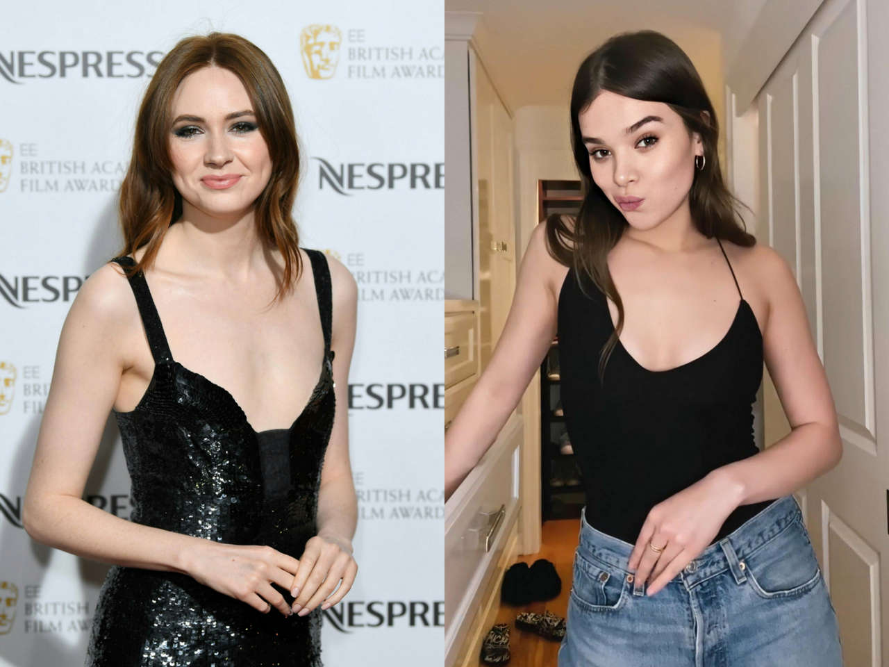 Karen Gillan Or Hailee Steinfeld NSF